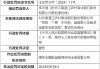 云南昌宁农村商业银行被罚30万元：重大关联交易未按规定审批