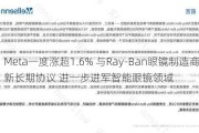 Meta一度涨超1.6% 与Ray-Ban眼镜制造商达成新长期协议 进一步进军智能眼镜领域