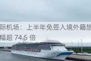 杭州萧山国际机场：上半年免签入境外籍旅客超 4.53 万，同比增幅超 74.5 倍