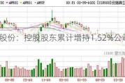 红棉股份：控股股东累计增持1.52%公司股份