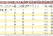 10月12日保险日报丨互换便利工具险资参与度如何？500亿元险资私募已实收股本320亿元，11家保险机构扎堆上市