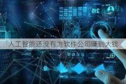 人工智能还没有为软件公司赚到大钱