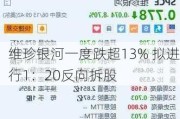 维珍银河一度跌超13% 拟进行1：20反向拆股