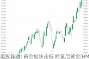 美股异动 | 黄金板块走低 哈莫尼黄金(HMY.US)跌超6.6%