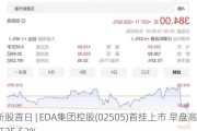 新股首日 | EDA集团控股(02505)首挂上市 早盘高开35.53%