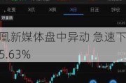 凤凰新媒体盘中异动 急速下挫5.63%