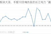 电力板块大涨，手握10支电力股的长江电力“赢麻了”