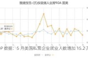 ADP 数据：5 月美国私营企业就业人数增加 15.2 万人