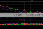 光大期货：10月31日能源化工日报