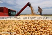 阿根廷大豆已收 86%，美国中西部或仍降雨频繁