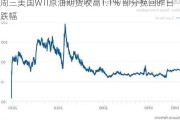 周三美国WTI原油期货收高1.1% 部分挽回昨日跌幅