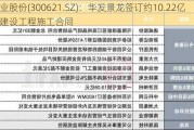 维业股份(300621.SZ)：华发景龙签订约10.22亿元建设工程施工合同