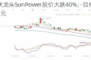 美国光伏龙头SunPower股价大跌40%，目标价遭下调至0美元