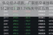 突然熄火！低空经济领跌，广联航空重挫超9%！国防军工ETF（512810）跌1.74%失守所有均线