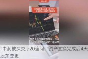 *ST中润被深交所20连问：资产置换完成后4天即发生股东变更