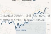 工银战略远见混合A：净值下跌1.02%，近1个月收益率2.69%，规模达28.81亿元