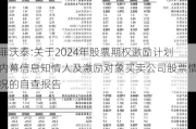 菲沃泰:关于2024年股票期权激励计划内幕信息知情人及激励对象买卖公司股票情况的自查报告