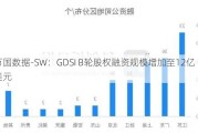 万国数据-SW：GDSI B轮股权融资规模增加至12亿美元