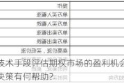 如何通过技术手段评估期权市场的盈利机会？这些手段对投资决策有何帮助？