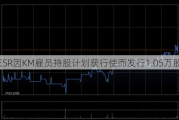 ESR因KM雇员持股计划获行使而发行1.05万股