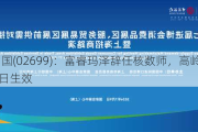 新明中国(02699)：富睿玛泽辞任核数师，高岭接任8月13日生效