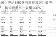 腾讯、小米入股的财税服务商慧算账冲港股：三年累亏近15亿元，销售费用率一度超100%