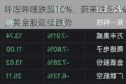 港股开盘：恒指低开0.67%科指跌0.8%！科网股、汽车股低开，哔哩哔哩跌超10%，蔚来跌超5%，黄金股延续跌势