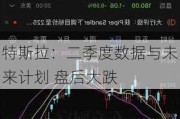 特斯拉：二季度数据与未来计划 盘后大跌