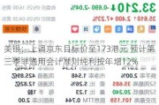 美银：上调京东目标价至173港元 预计第三季非通用会计准则纯利按年增12%