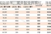 中国黄金国际领涨：黄金股全线飘红，涨幅超5%