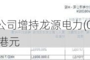 新加坡政府投资公司增持龙源电力(00916)355.3万股 每股作价约7.09港元