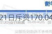 永达汽车10月21日斥资170.04万港元回购100万股