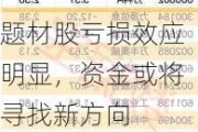 题材股亏损效应明显，资金或将寻找新方向