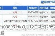 云音乐(09899.HK)9月12日耗资285万港元回购3万股