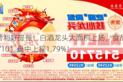 重磅利好提振！白酒龙头大面积上扬，食品ETF（515710）盘中上探1.79%！