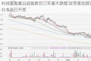 科技股拖累日经指数创三年最大跌幅 投资者也担心日本央行升息