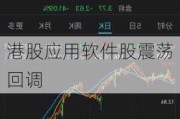 港股应用软件股震荡回调