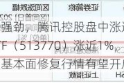 业绩预期强劲，腾讯控股盘中涨逾3%！港股互联网ETF（513770）涨近1%，机构：长期基本面修复行情有望开启