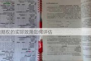 公司期权的实际效用如何评估