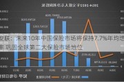 安联：未来10年中国保险市场将保持7.7%年均增长率 巩固全球第二大保险市场地位