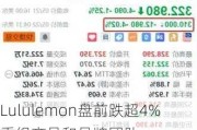 Lululemon盘前跌超4% 重组产品和品牌团队