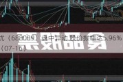 嘉必优（688089）盘中异动 股价振幅达5.96%  上涨7.09%（07-16）