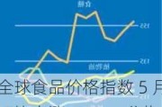 全球食品价格指数 5 月环比上涨 0.9%：谷物价格上涨 6.3%