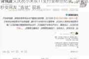 雷军发文庆祝小米双11支付金额创纪录，评论区秒变网友“告状”现场