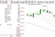 A股贵金属、有色概念股集体高开 湖南白银涨停