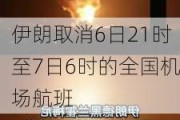 伊朗取消6日21时至7日6时的全国机场航班