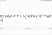 中国创新投资(01217.HK)5月末每股资产净值约0.044港元