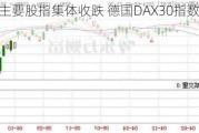 欧洲主要股指集体收跌 德国DAX30指数跌0.4%