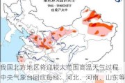 我国北方地区将迎较大范围高温天气过程 中央气象台回应每经：河北、河南、山东等部分地区可能出现40℃以上高温天气