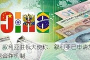 外媒：叙利亚驻俄大使称，叙利亚已申请加入金砖国家合作机制